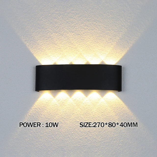Modern LED Wall Lamp for Outdoor and Indoor Use