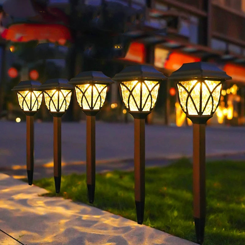 Waterproof Solar Ground Lights for Outdoor Lawn