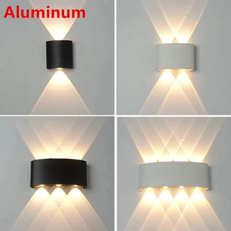 Modern LED Wall Lamp for Outdoor and Indoor Use