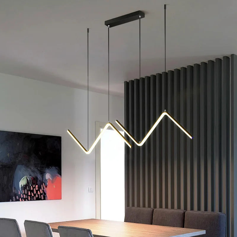 Modern Minimalist Aluminum Pendant Lamp for Dining