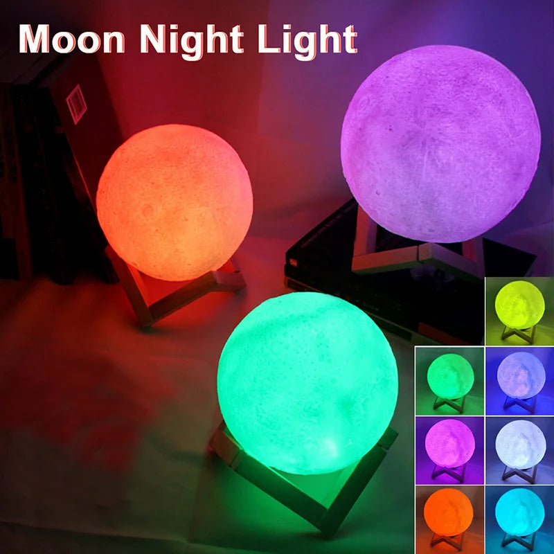 LED Moon Galaxy Light for Bedroom Decoration