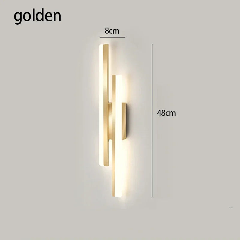 Contemporary LED Wall Lamp for Living Room and Bedroom