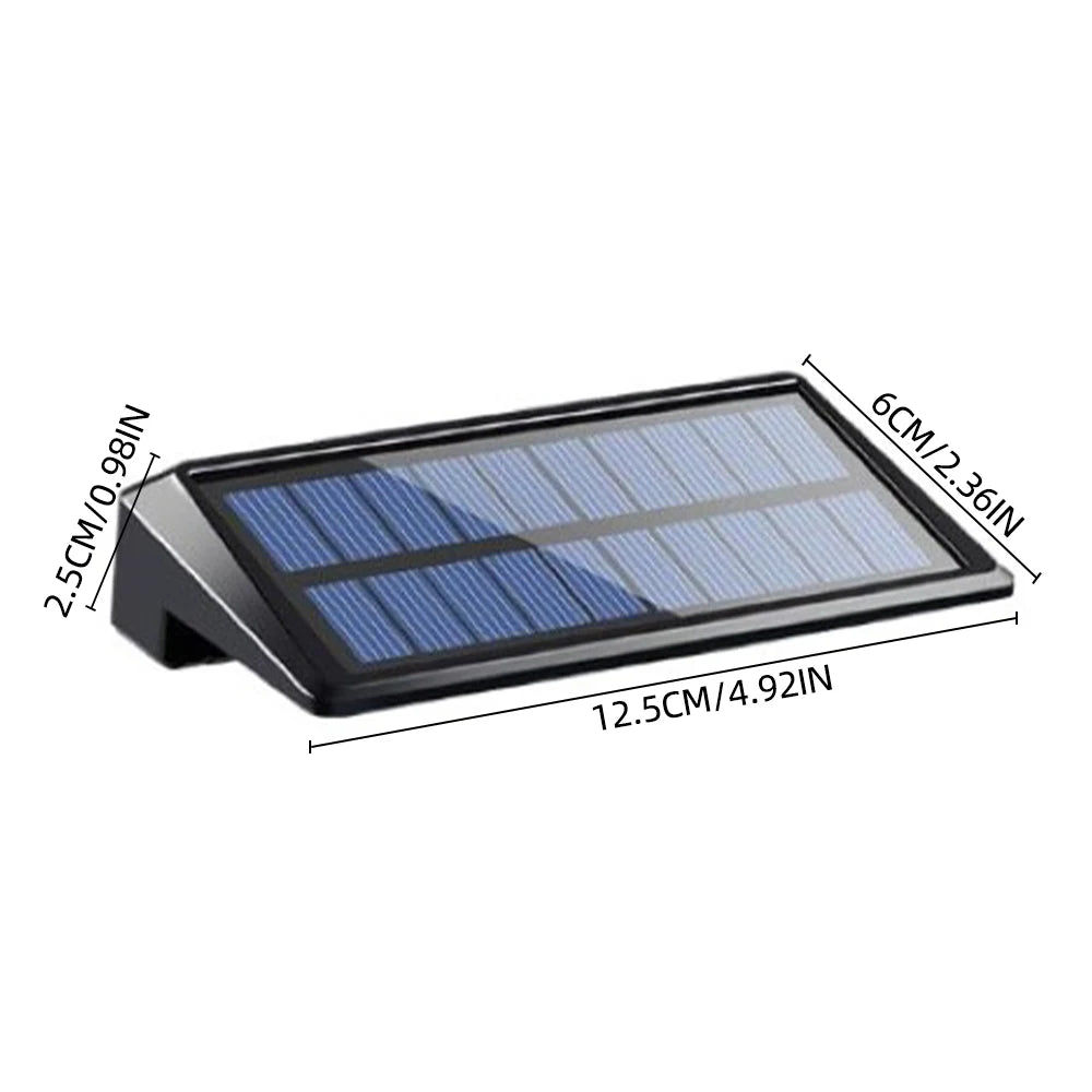 Outdoor Solar Fence and Deck Lights, 2-Pack