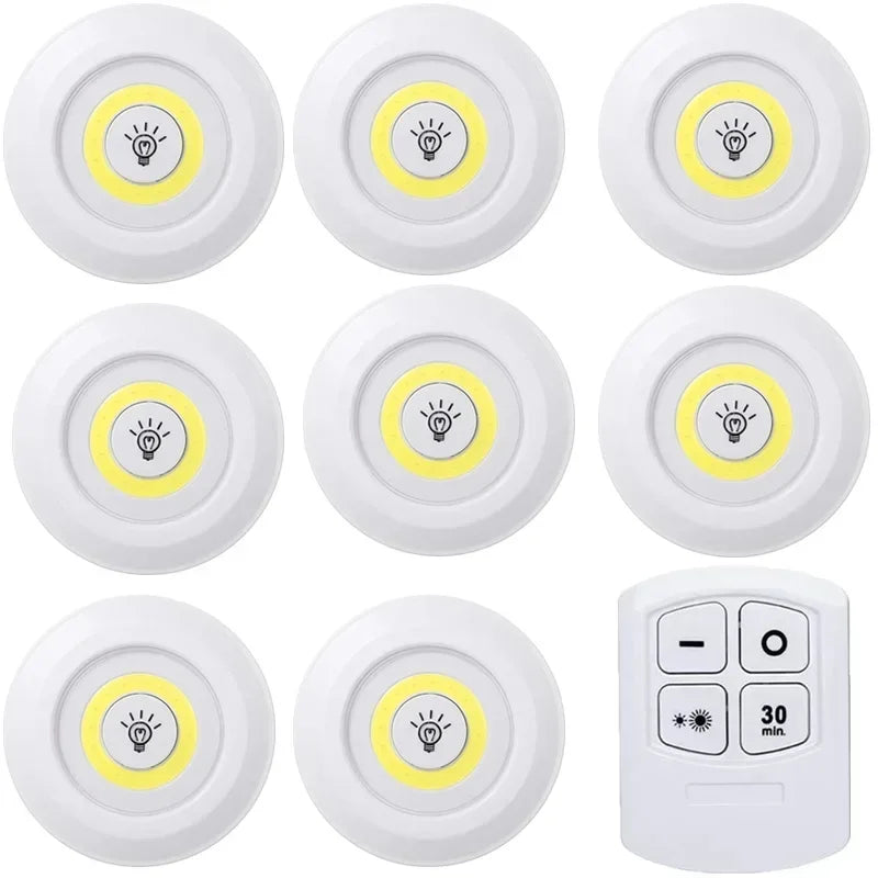 LED Closet Lights with Remote Control Dimmable Bthroom
