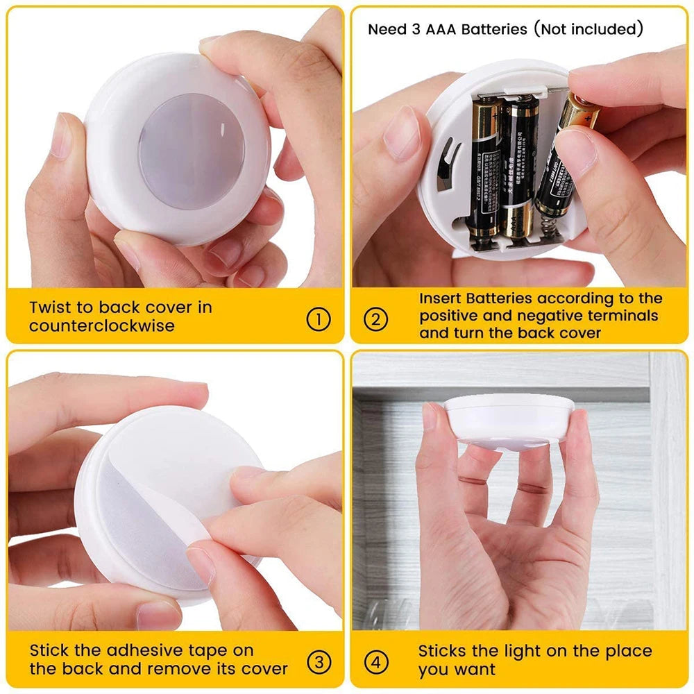 Color Changing LED Night Light for Kitchen and Bedroom