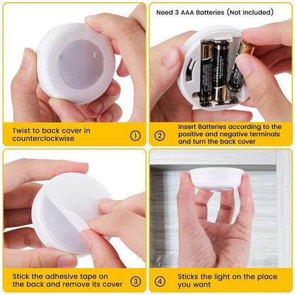 Color Changing LED Night Light for Kitchen and Bedroom