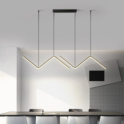Modern Minimalist Aluminum Pendant Lamp for Dining