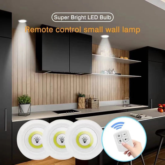 LED Closet Lights with Remote Control Dimmable Bthroom
