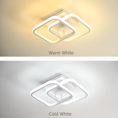 Minimalist LED Ceiling Lamp for Home Hallways