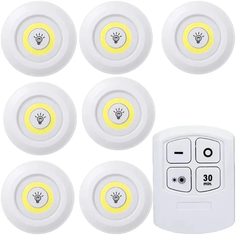 LED Closet Lights with Remote Control Dimmable Bthroom