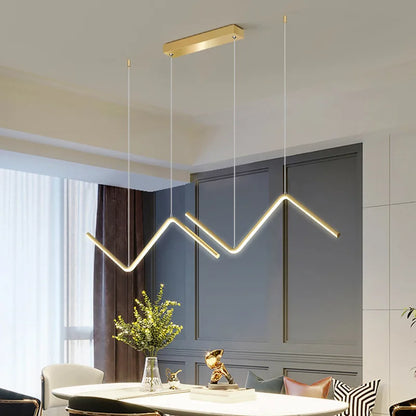 Modern Minimalist Aluminum Pendant Lamp for Dining