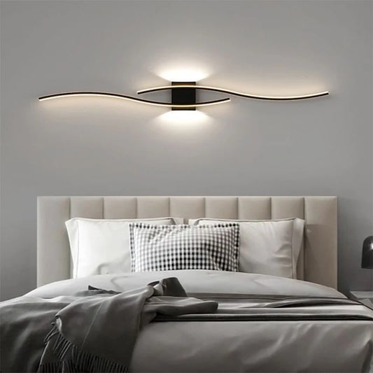 LED Strip Wall Sconce for Bedroom and Living Room