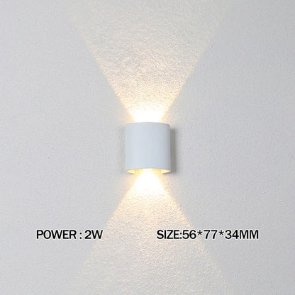 Modern LED Wall Lamp for Outdoor and Indoor Use