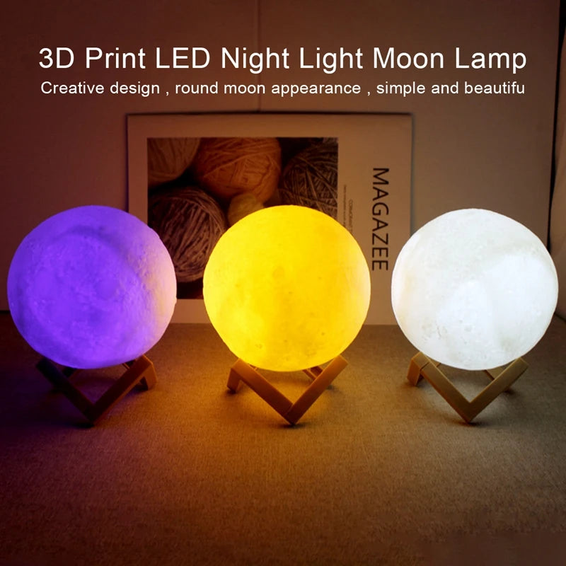 LED Moon Galaxy Light for Bedroom Decoration