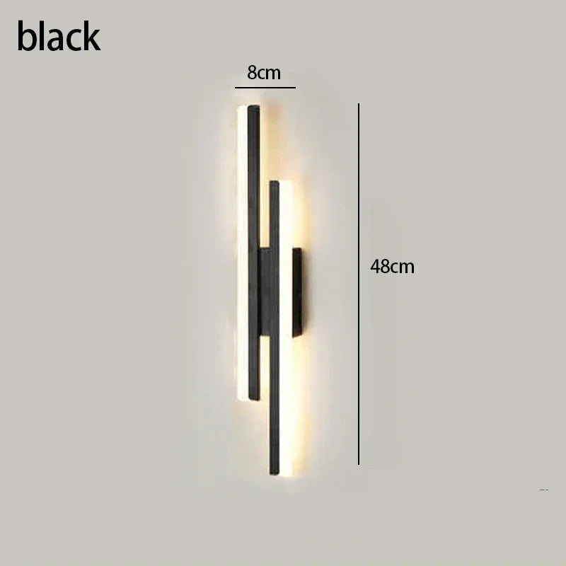 Contemporary LED Wall Lamp for Living Room and Bedroom