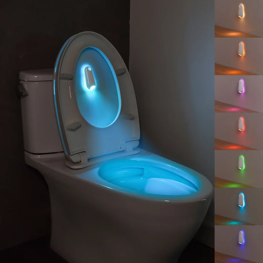 Color Changing Motion Sensor Toilet Light, LED