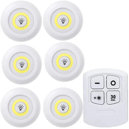 LED Closet Lights with Remote Control Dimmable Bthroom