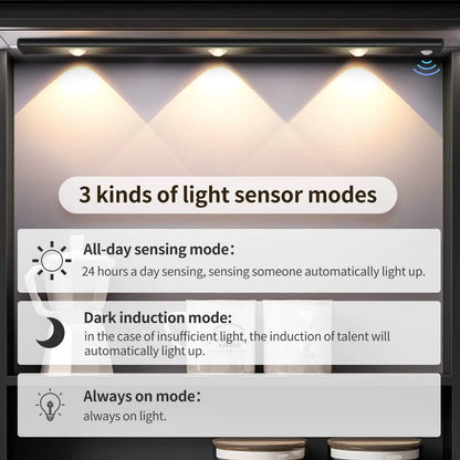 Wireless Motion Sensor Night Light for Bedroom and Kitchen