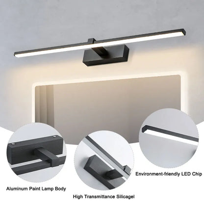Aluminum LED Wall Sconce for Bathroom