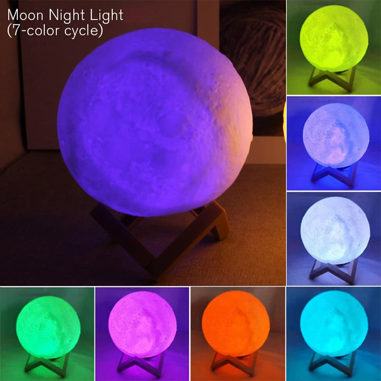 LED Moon Galaxy Light for Bedroom Decoration