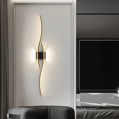 LED Strip Wall Sconce for Bedroom and Living Room