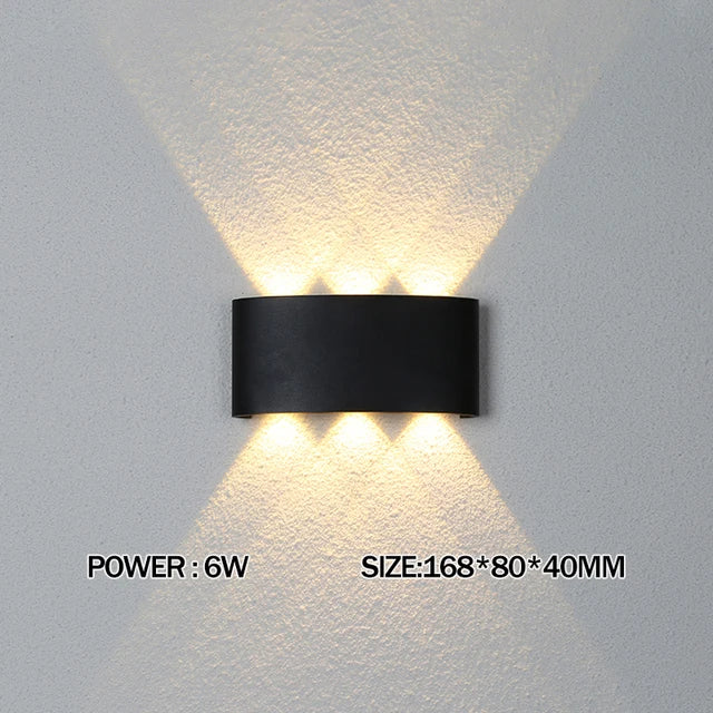 Modern LED Wall Lamp for Outdoor and Indoor Use