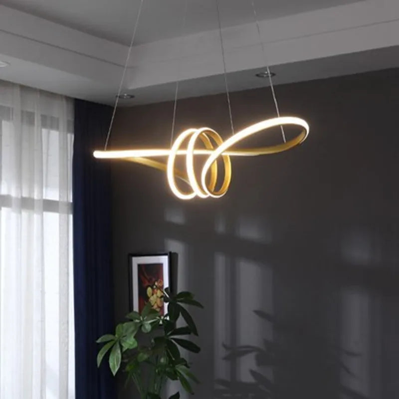 Modern Remote-Control Kitchen Island Pendant Lamp