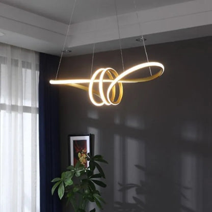 Modern Remote-Control Kitchen Island Pendant Lamp