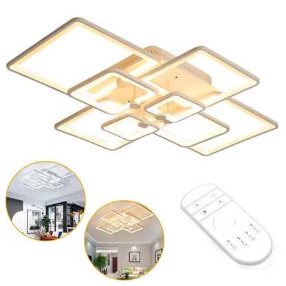 Modern Acrylic Chandelier for Bedroom and Living