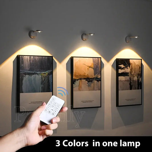 USB Rechargeable Wall Lamp for Bedroom , Living and Kitchen