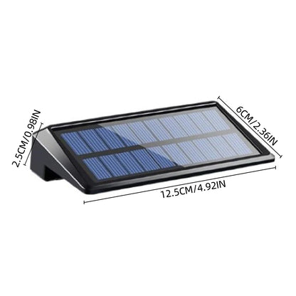 Outdoor Solar Fence and Deck Lights, 2-Pack
