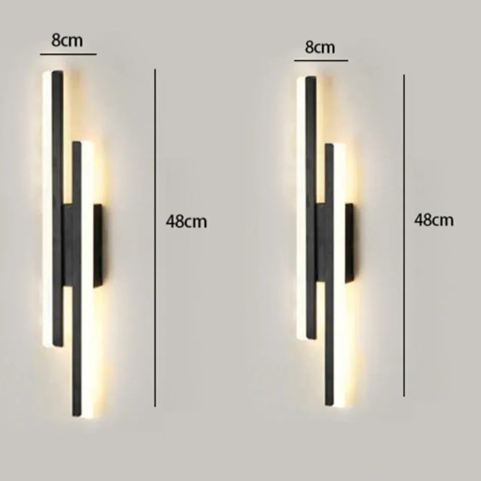 Contemporary LED Wall Lamp for Living Room and Bedroom